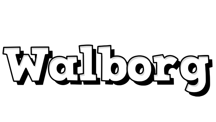 Walborg snowing logo