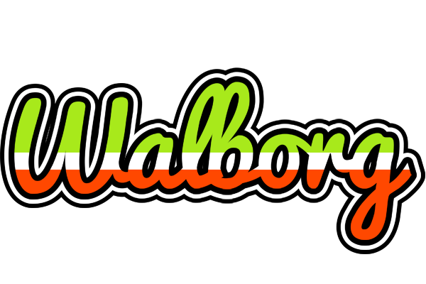 Walborg superfun logo