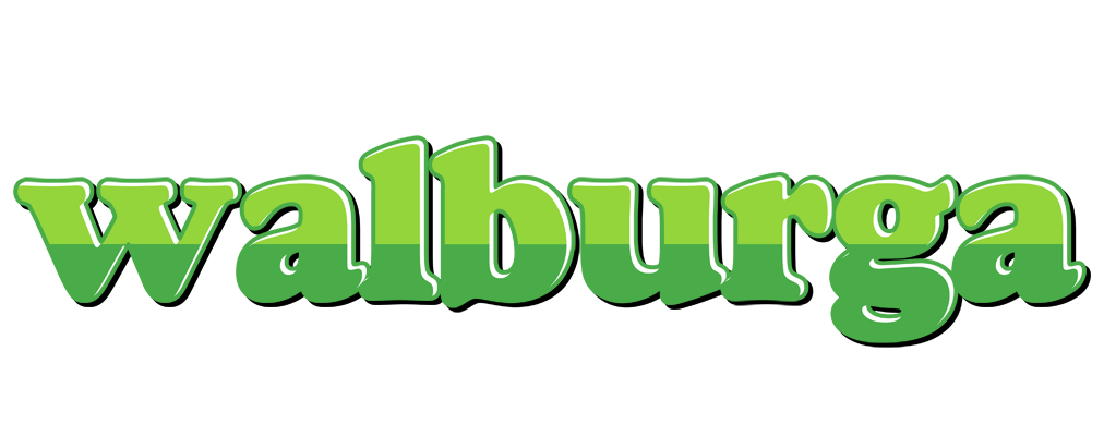 Walburga apple logo