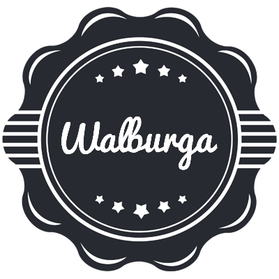 Walburga badge logo