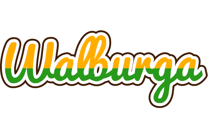 Walburga banana logo