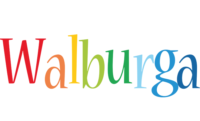 Walburga birthday logo