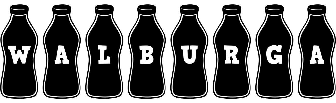 Walburga bottle logo