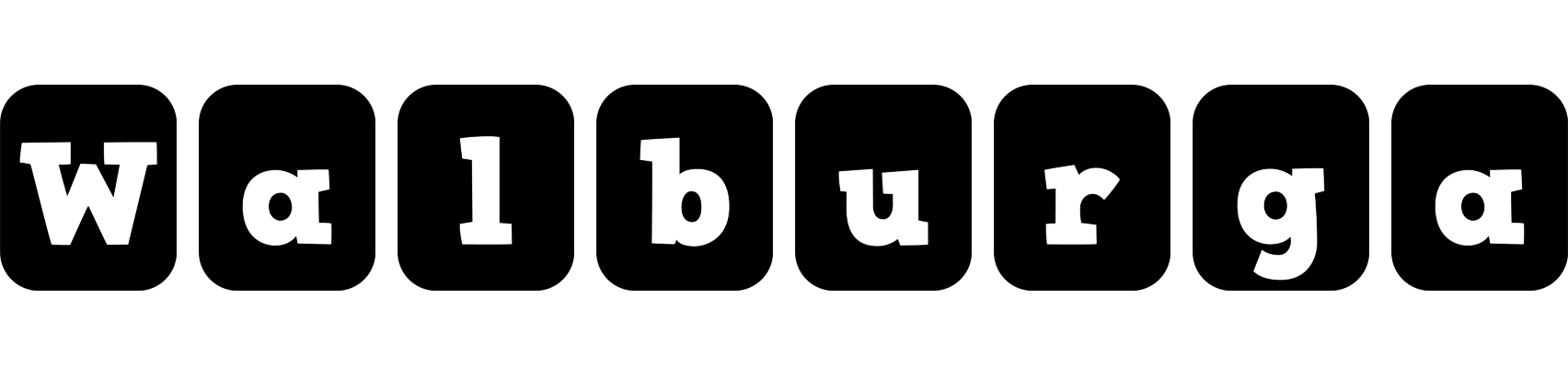Walburga box logo