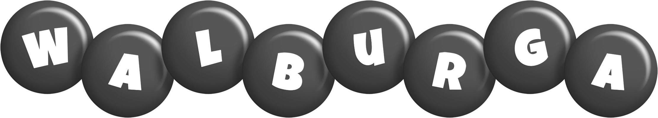 Walburga candy-black logo