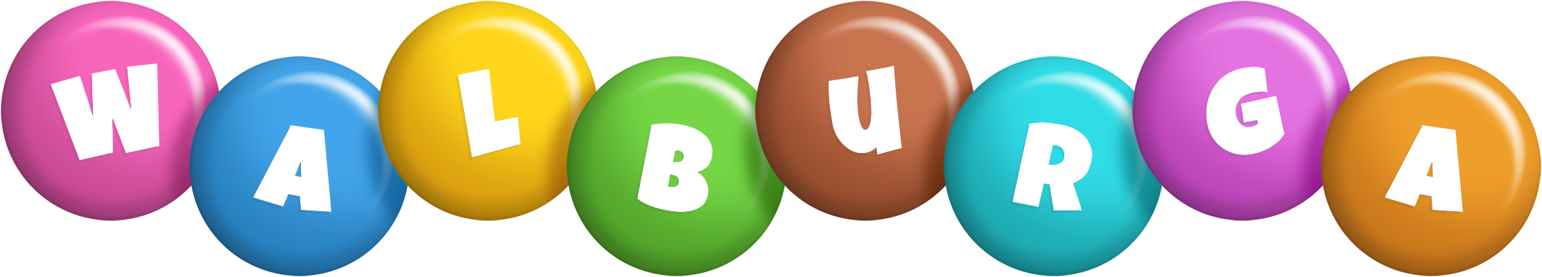 Walburga candy logo