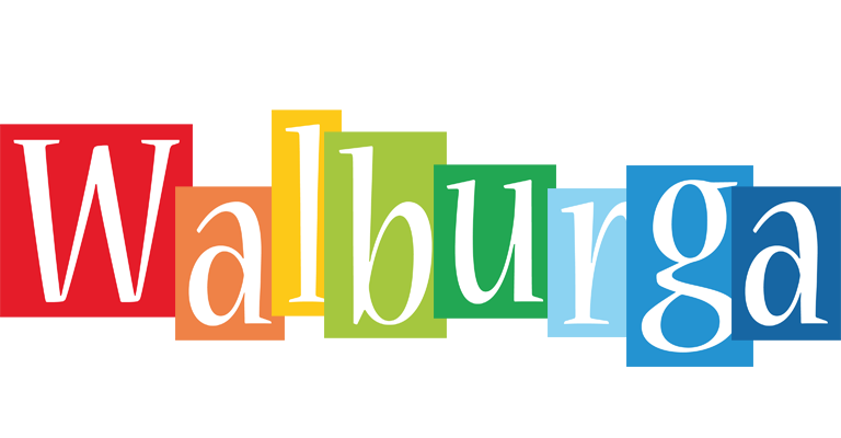 Walburga colors logo