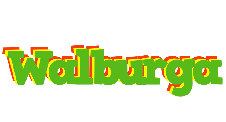 Walburga crocodile logo