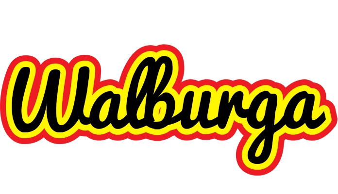 Walburga flaming logo