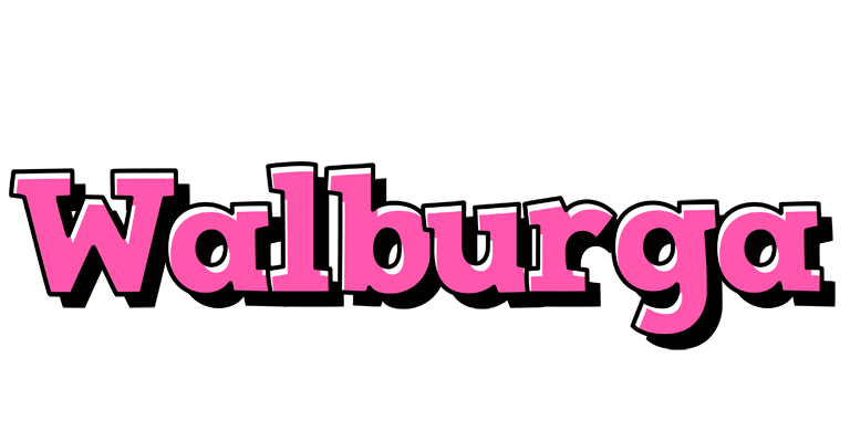 Walburga girlish logo