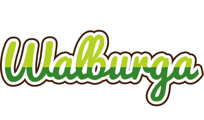 Walburga golfing logo