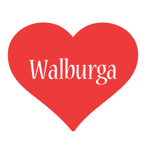 Walburga love logo