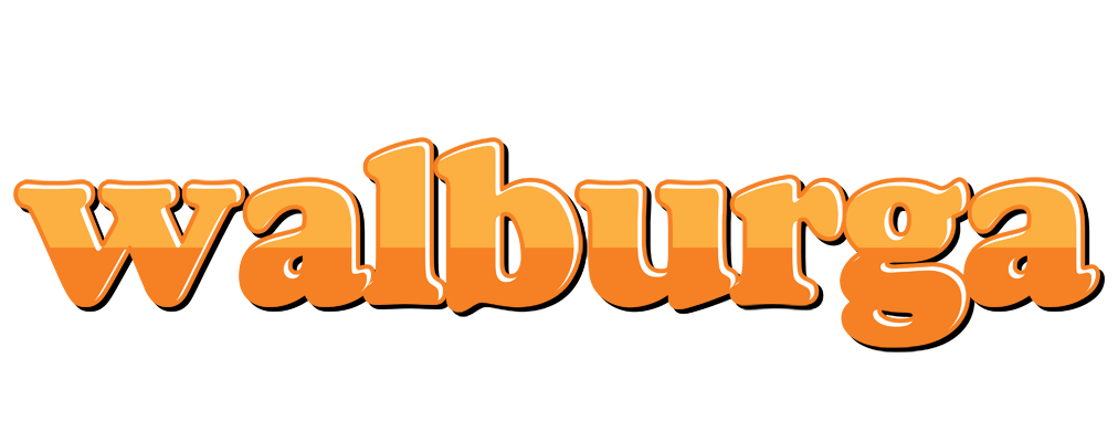 Walburga orange logo