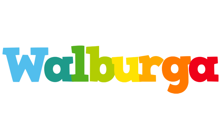 Walburga rainbows logo