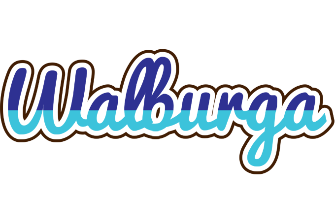 Walburga raining logo