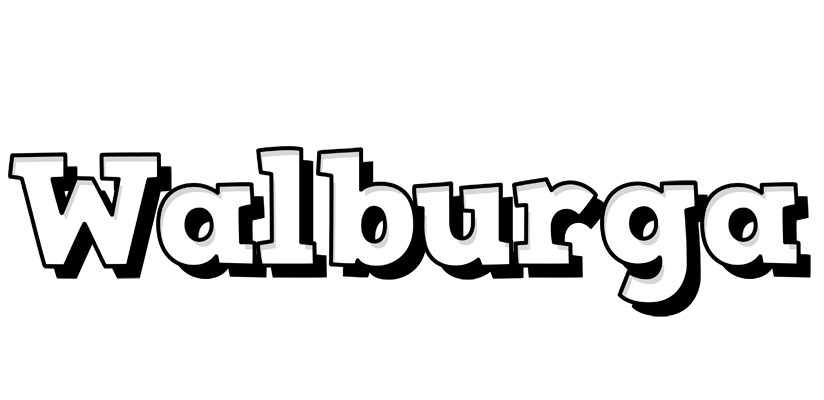 Walburga snowing logo