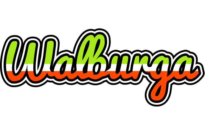 Walburga superfun logo