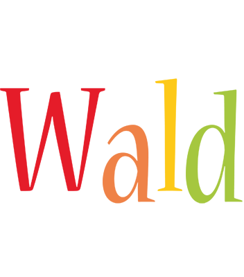 Wald birthday logo