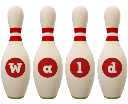 Wald bowling-pin logo