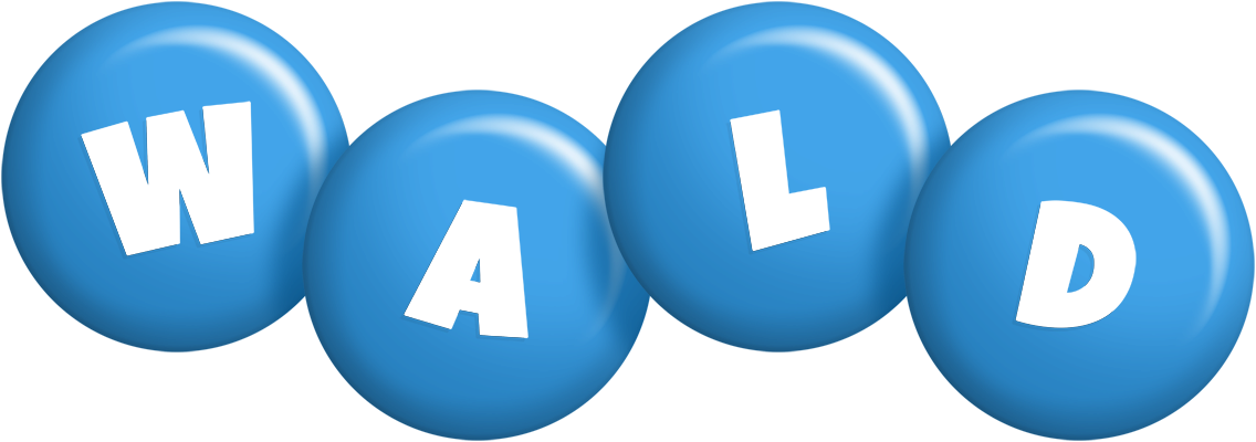 Wald candy-blue logo