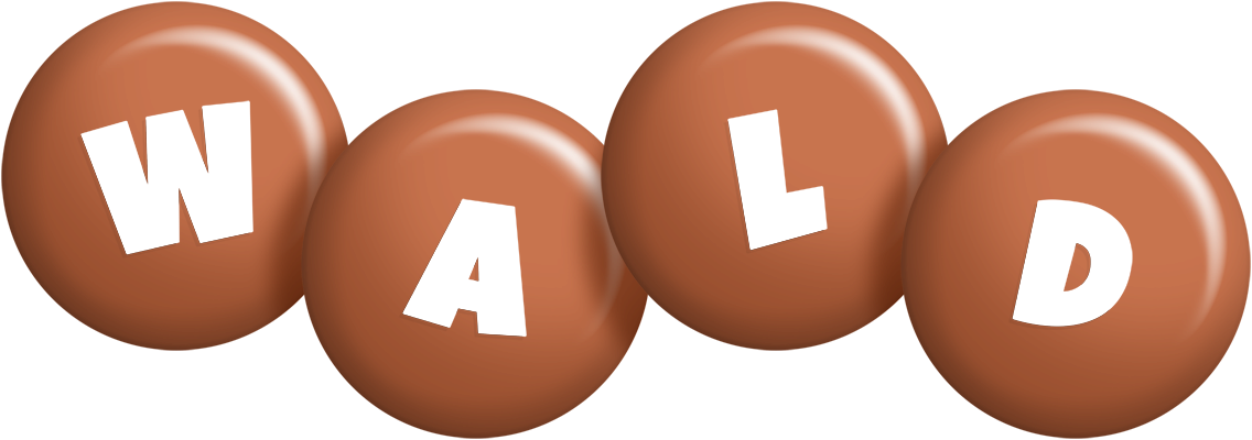 Wald candy-brown logo