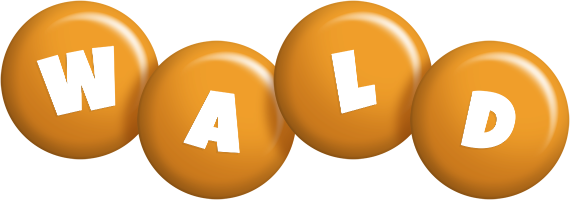 Wald candy-orange logo