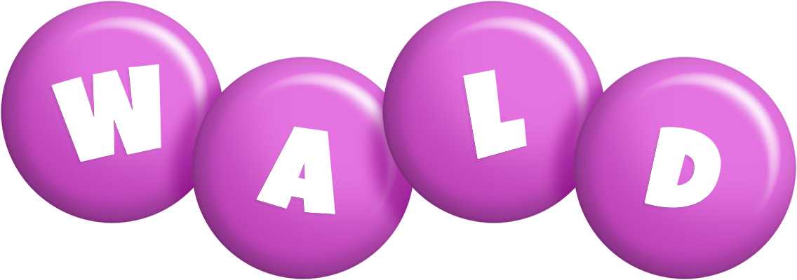 Wald candy-purple logo