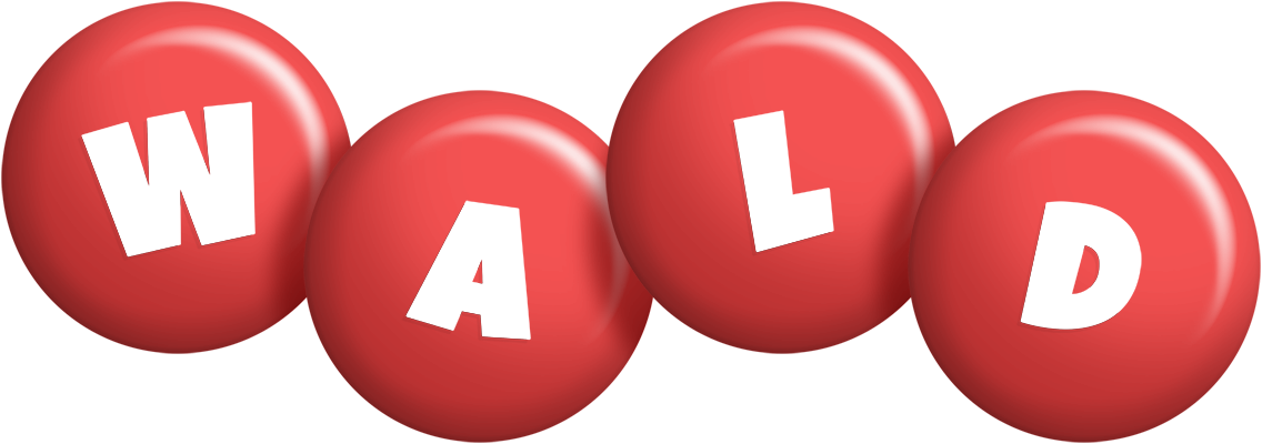Wald candy-red logo