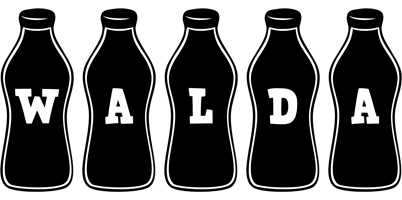 Walda bottle logo