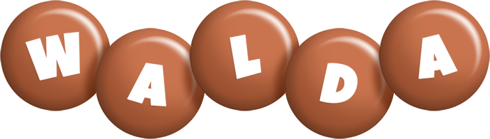 Walda candy-brown logo