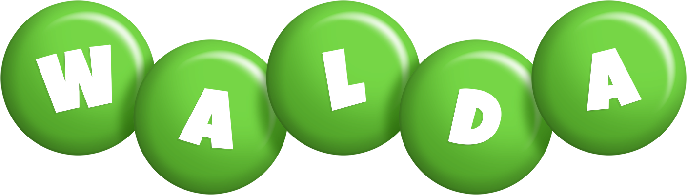 Walda candy-green logo