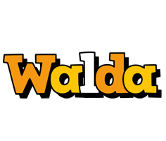 Walda cartoon logo