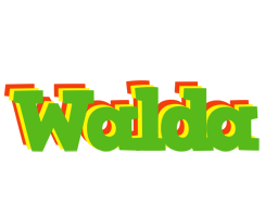 Walda crocodile logo