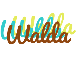 Walda cupcake logo