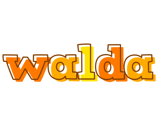 Walda desert logo