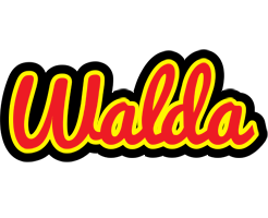 Walda fireman logo