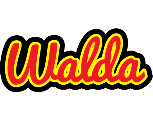 Walda fireman logo