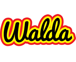 Walda flaming logo