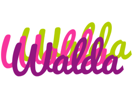 Walda flowers logo