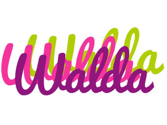 Walda flowers logo