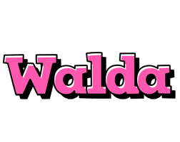 Walda girlish logo