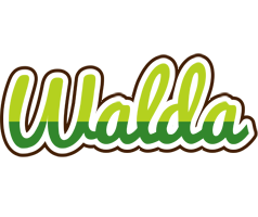 Walda golfing logo