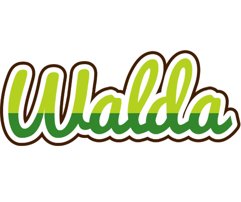 Walda golfing logo