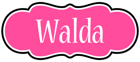 Walda invitation logo