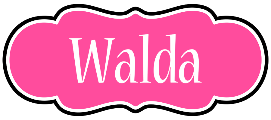 Walda invitation logo
