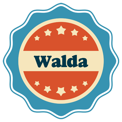 Walda labels logo