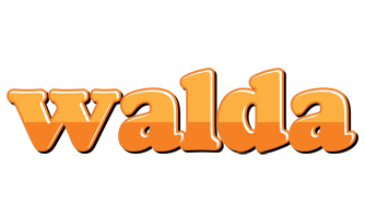 Walda orange logo