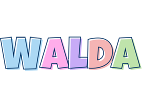 Walda pastel logo