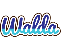 Walda raining logo