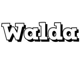 Walda snowing logo